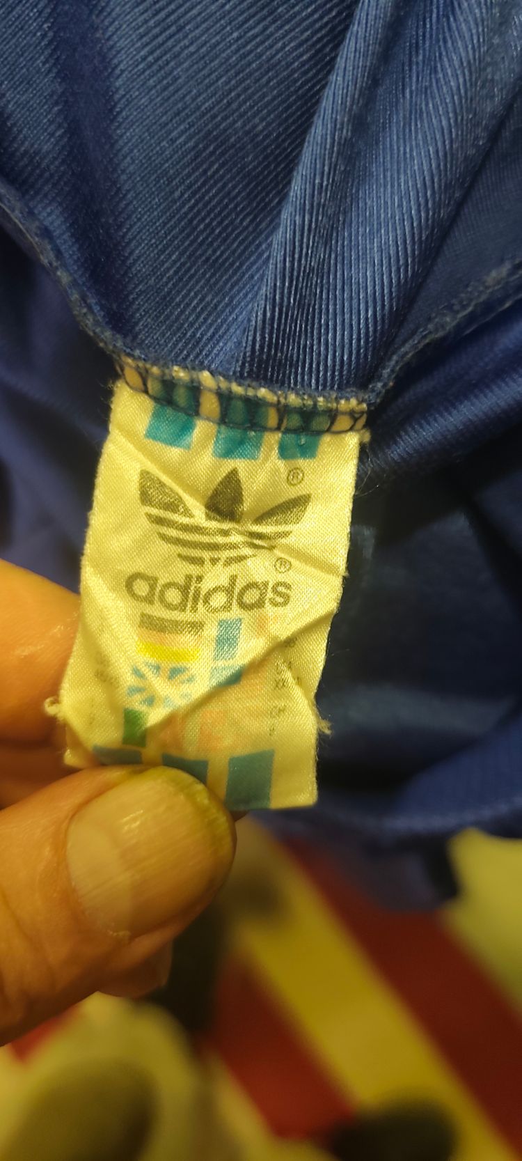 Adidas Blue And Black Track Jacket image 3