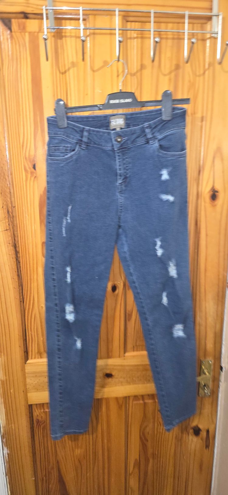 Nudie Jeans Blue Distressed Jeans product image