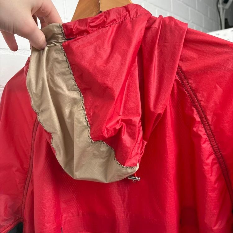 Moncler Dronne Red/Black Lightweight Track Jacket Windbreaker image 6