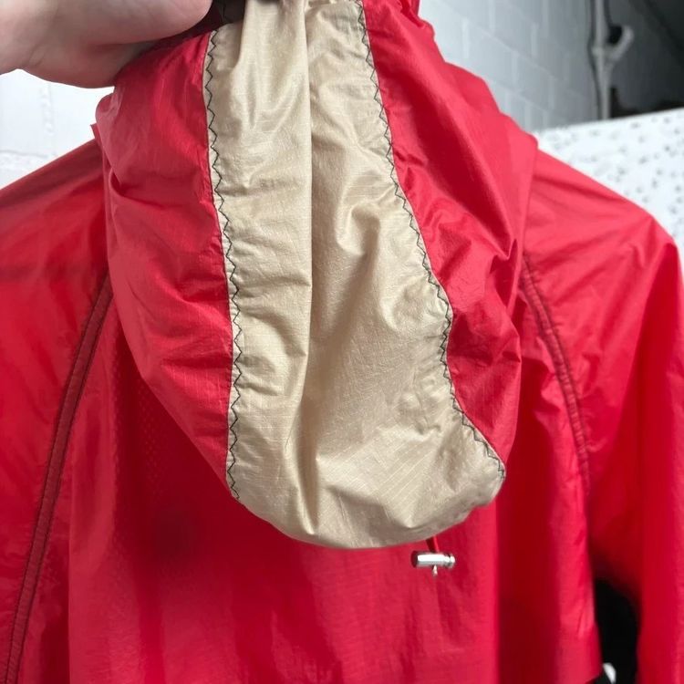Moncler Dronne Red/Black Lightweight Track Jacket Windbreaker image 5