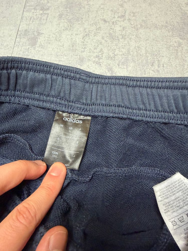 Adidas Navy Blue Track Pants Classic Casual Basic  image 3