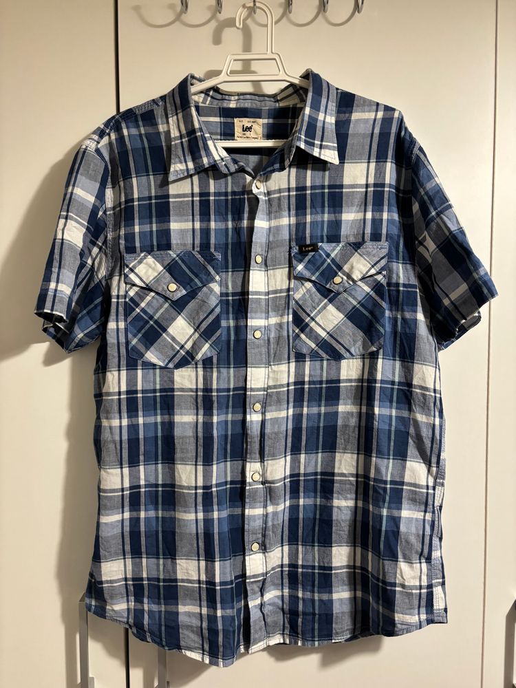 Lee Men'S Short Sleeve Plaid Shirt