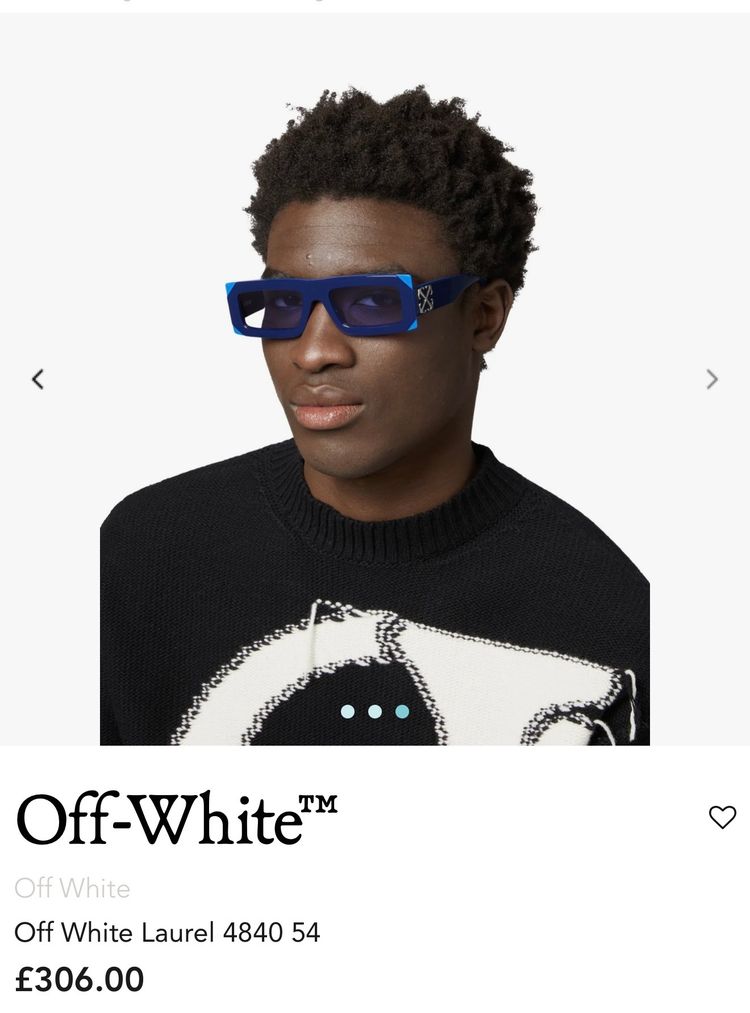 Off-White Off White Laurel 4840 54 Sunglasses product image