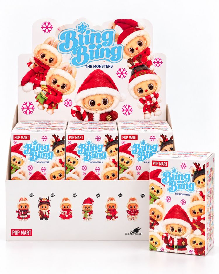 Pop Mart Labubu Bing Bing Edizione limitata Natalizia  image 2