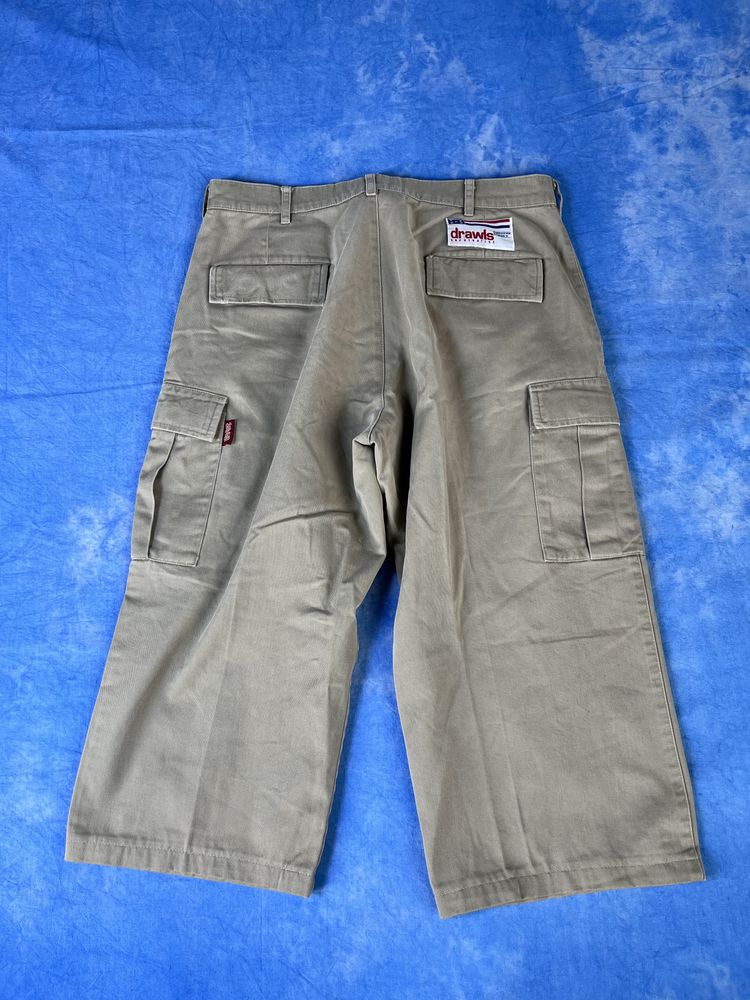Drawls Khaki Cargo Pants