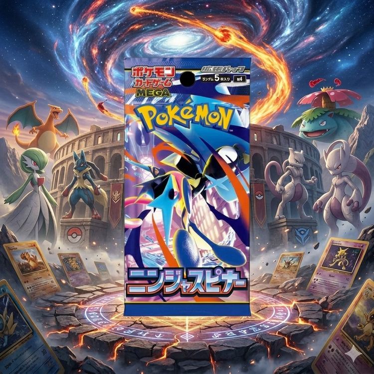 Pokémon Japanese - Ninja Spinner Booster Pack