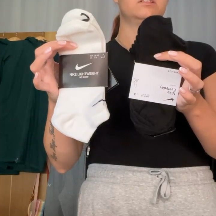 NIKE ANKLE SOCKS 5-8 image 1