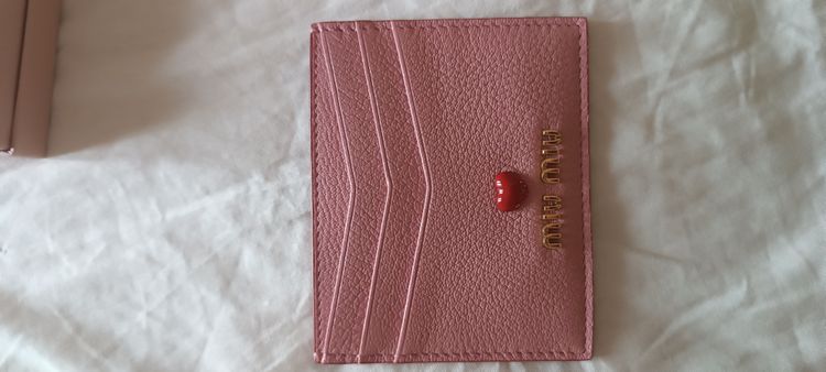 Miu Miu Pink Card Holder image 5
