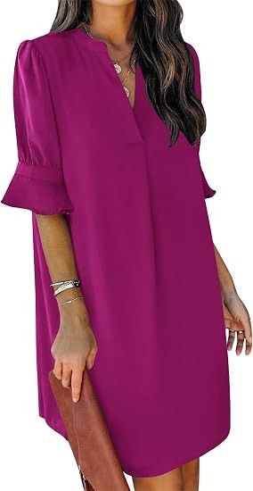 Immagine di Purple Casual Dress 2