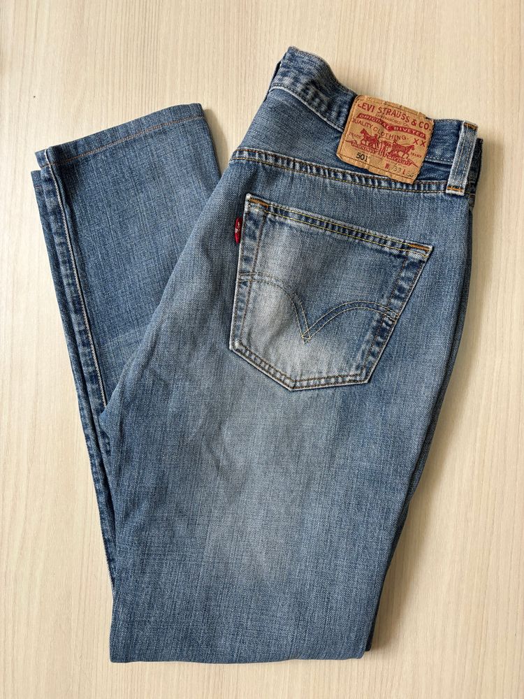 Levi'S 501 Blue Jeans 33x32