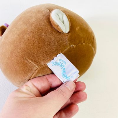 Squishmallows 7 Dawn the Fawn Deer with Purple Bow Soft Squishy Plush Toy | Official Kellytoy Retired 6