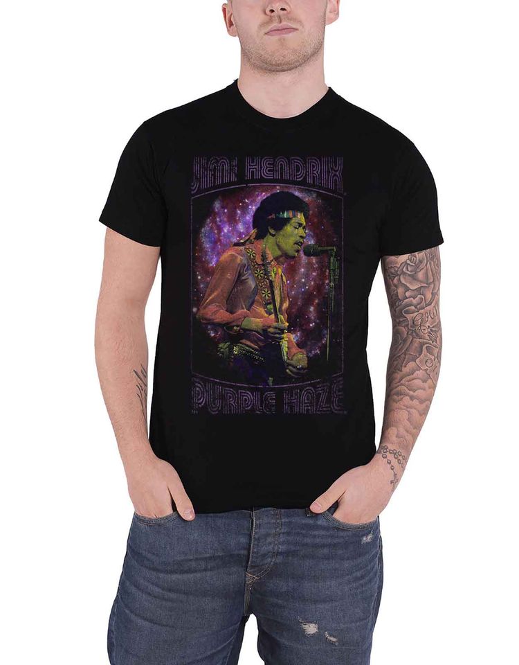 Jimi Hendrix Purple Haze Frame T Shirt