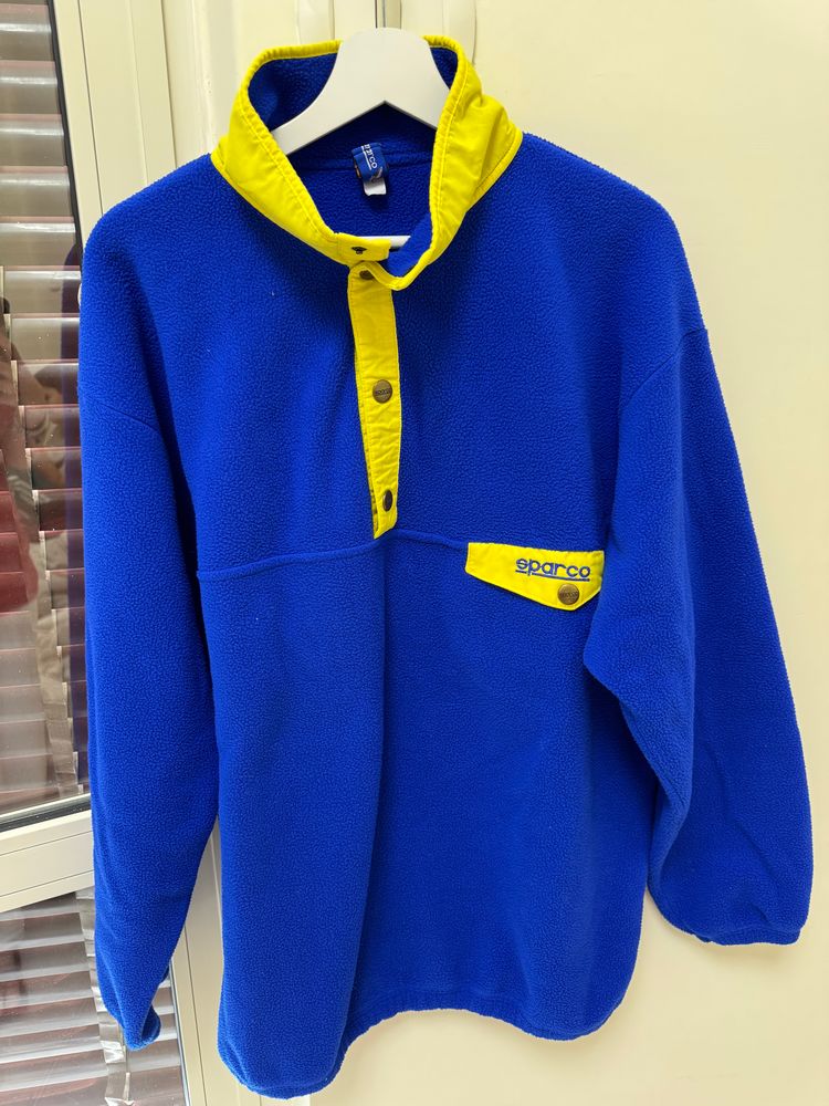 Other Sparco Blue And Yellow Fleece Pullover product image