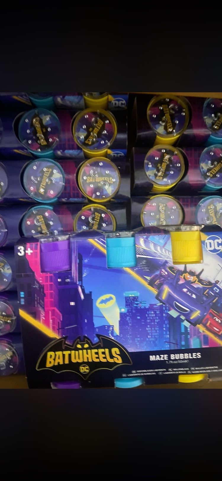 DC Comics Batwheels Maze Bubbles product image