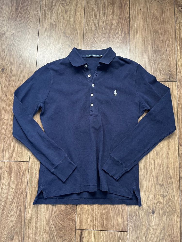 Ralph Lauren Navy Long Sleeve Polo Shirt