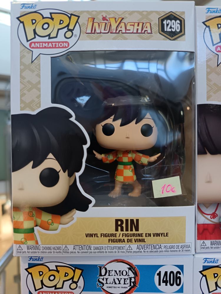Funko Pop! Animation Inuyasha Rin Vinyl Figure image 1