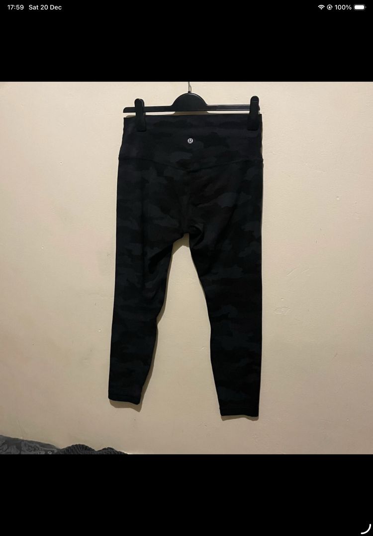 Black Camo lululemon Leggings