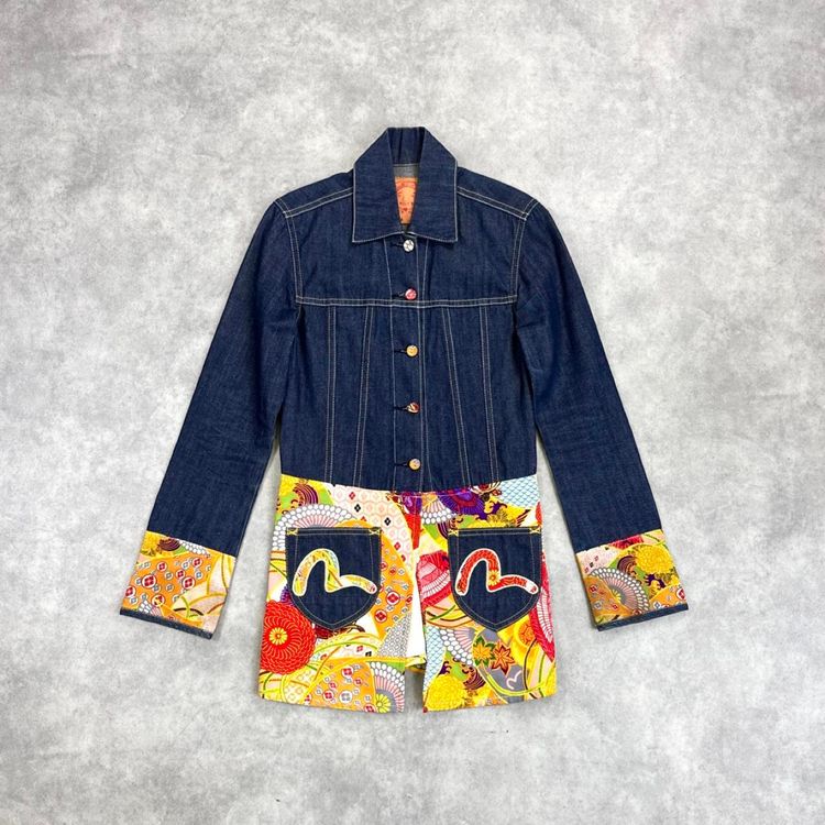 Evisu denim coat