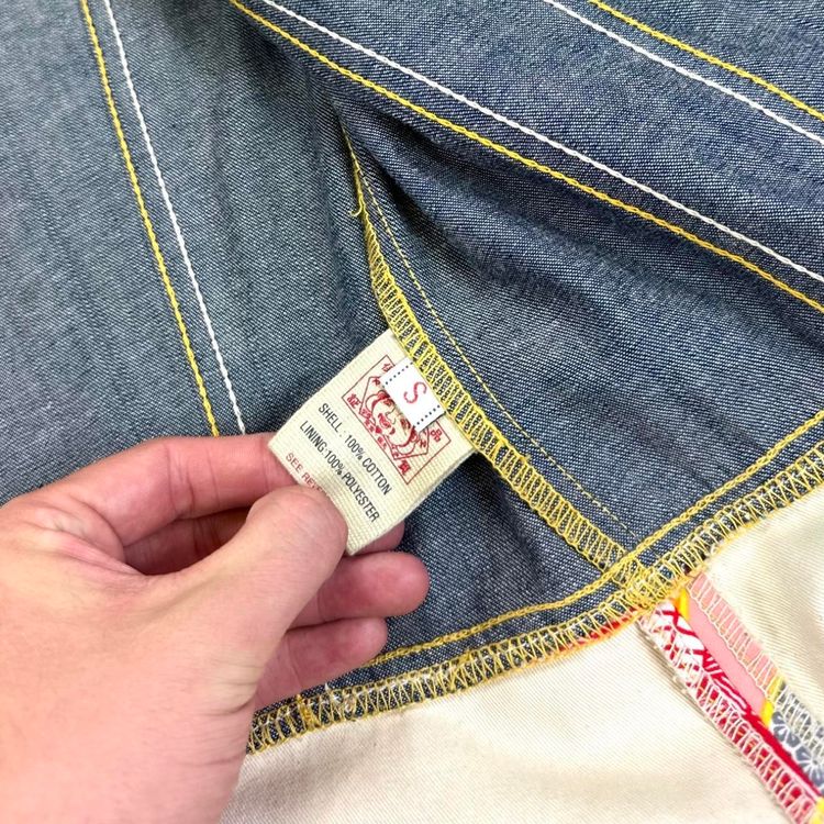 Evisu denim coat 6