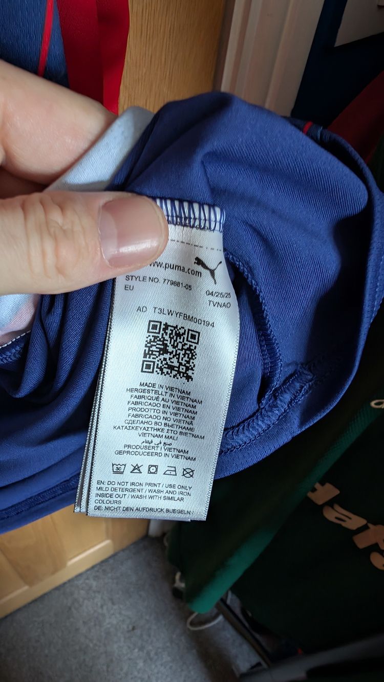 Puma Rb Leipzig 2025-26 away bnwt obraz 3