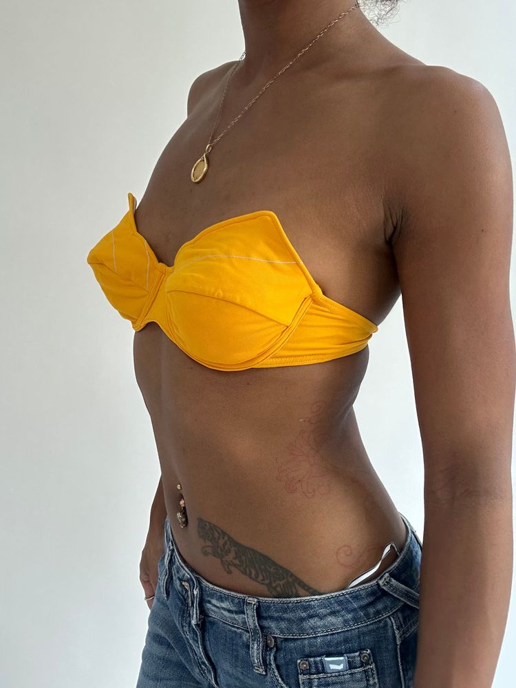 BEST PICKS | small yellow bikini set imagen 4