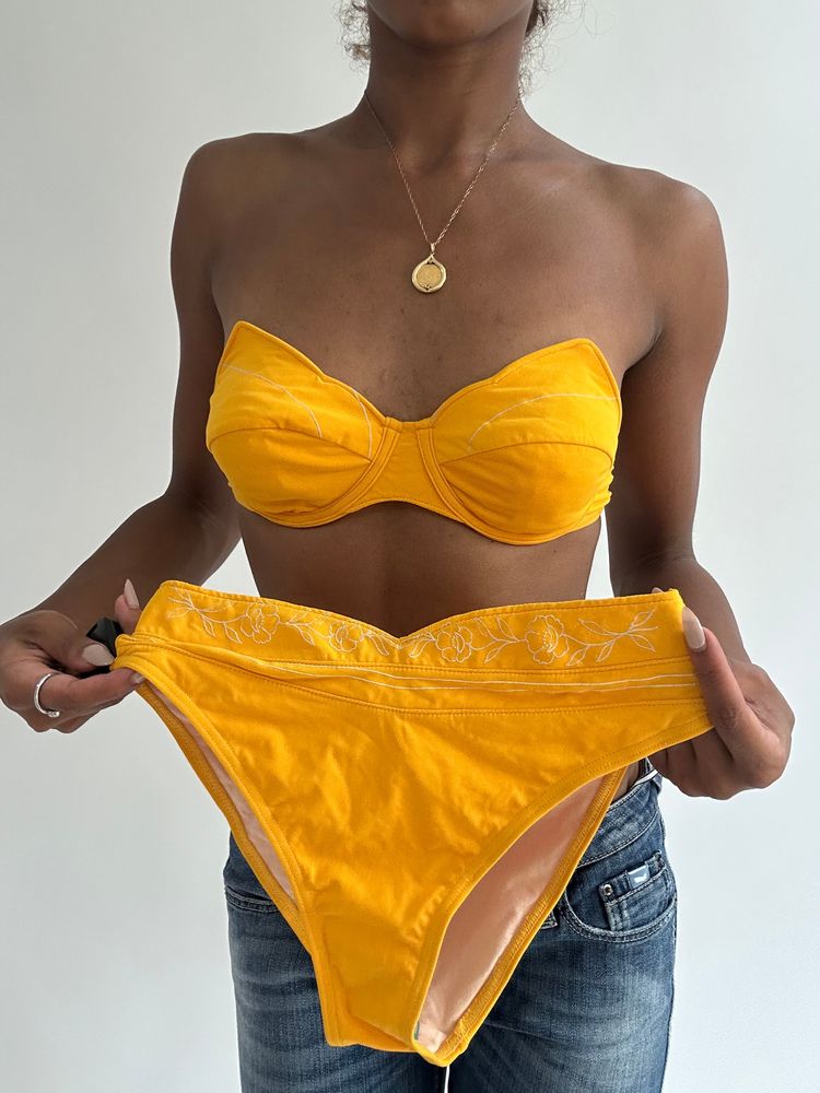 BEST PICKS | small yellow bikini set image 1