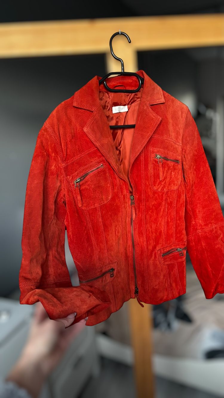 Red Suede Jacket