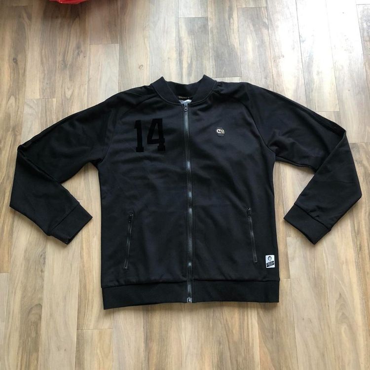 *BNWT* Cruyff Sports 14 Bomber Jacket, Black Gold *RARE*