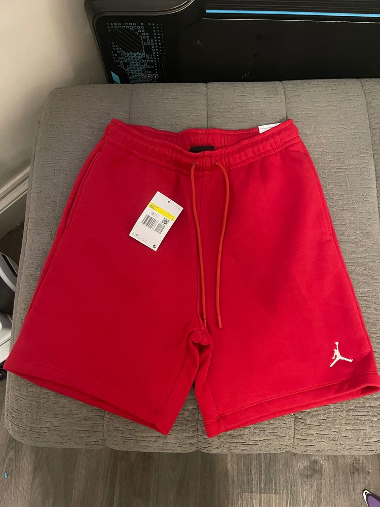 Jordan Red Shorts