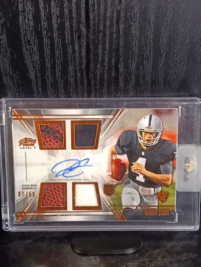 Derek Carr RPA /50