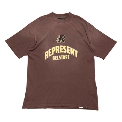 Represent x Belstaff Small Tee Flame Plum T-Shirt
