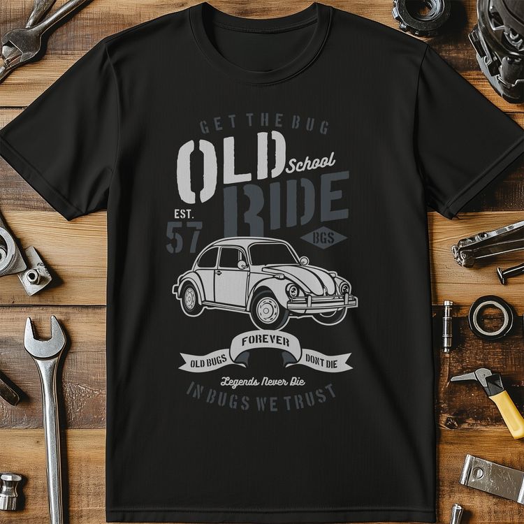 Old School Ride T-Shirt AU image 1