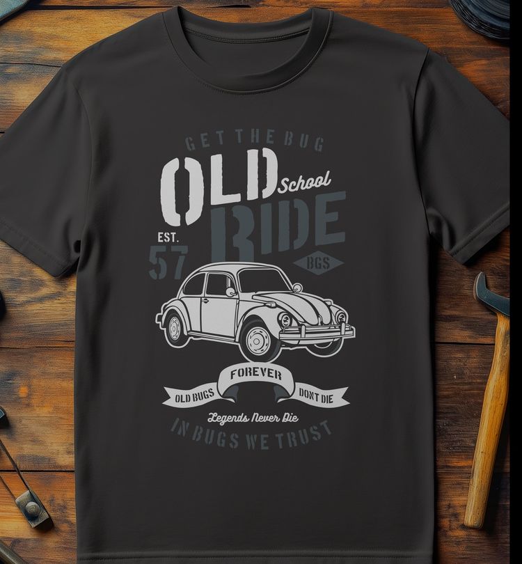 Old School Ride T-Shirt AU image 3
