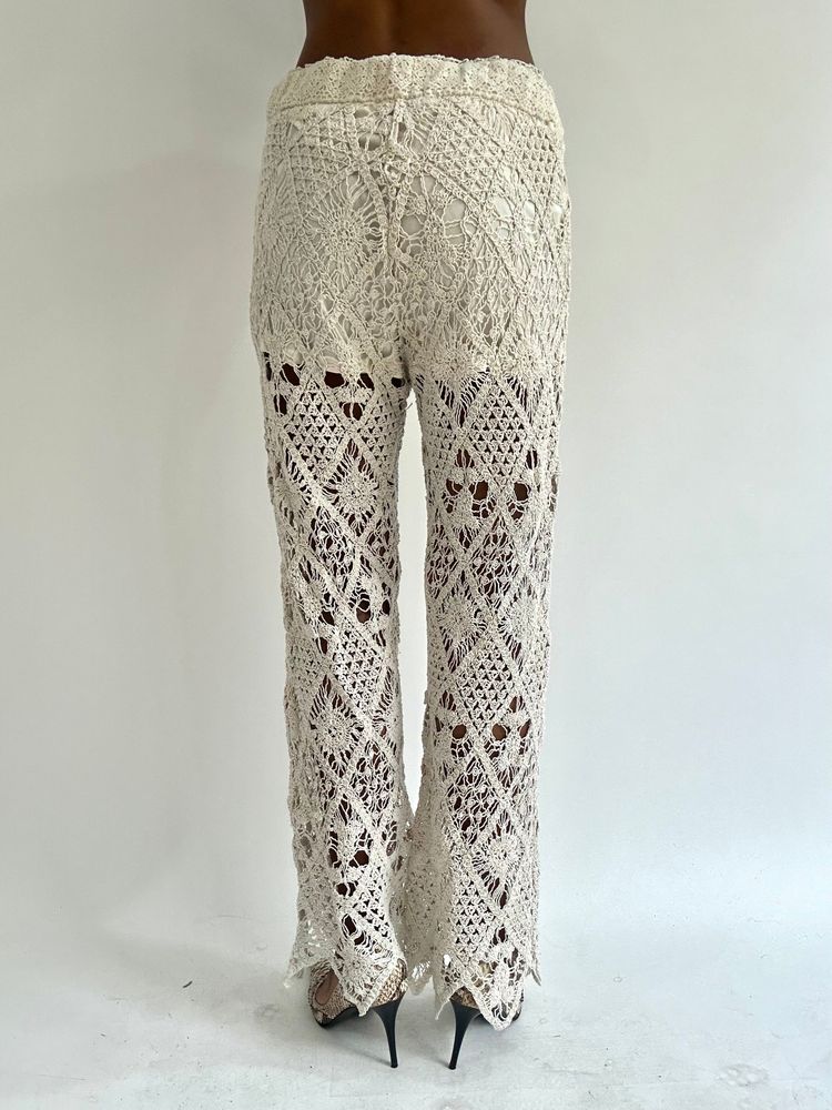 Immagine di BEST PICKS | small white old zara crochet trousers 2