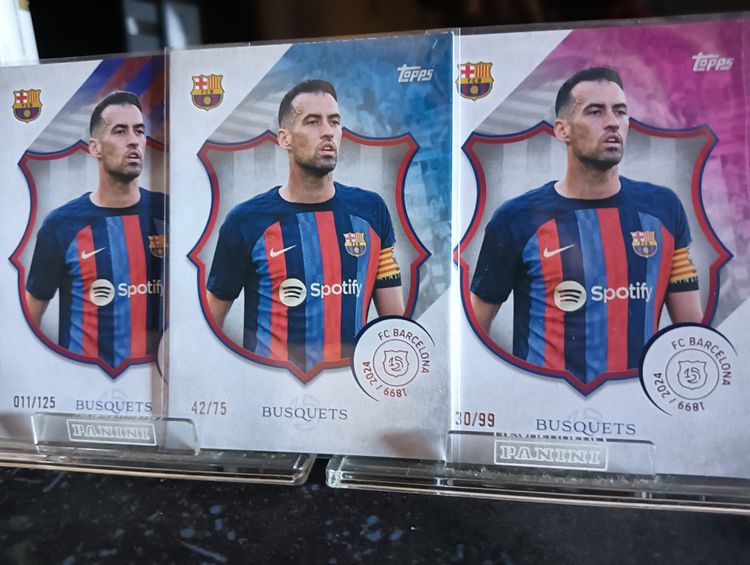  3 numeradas Busquets 125 aniversario 