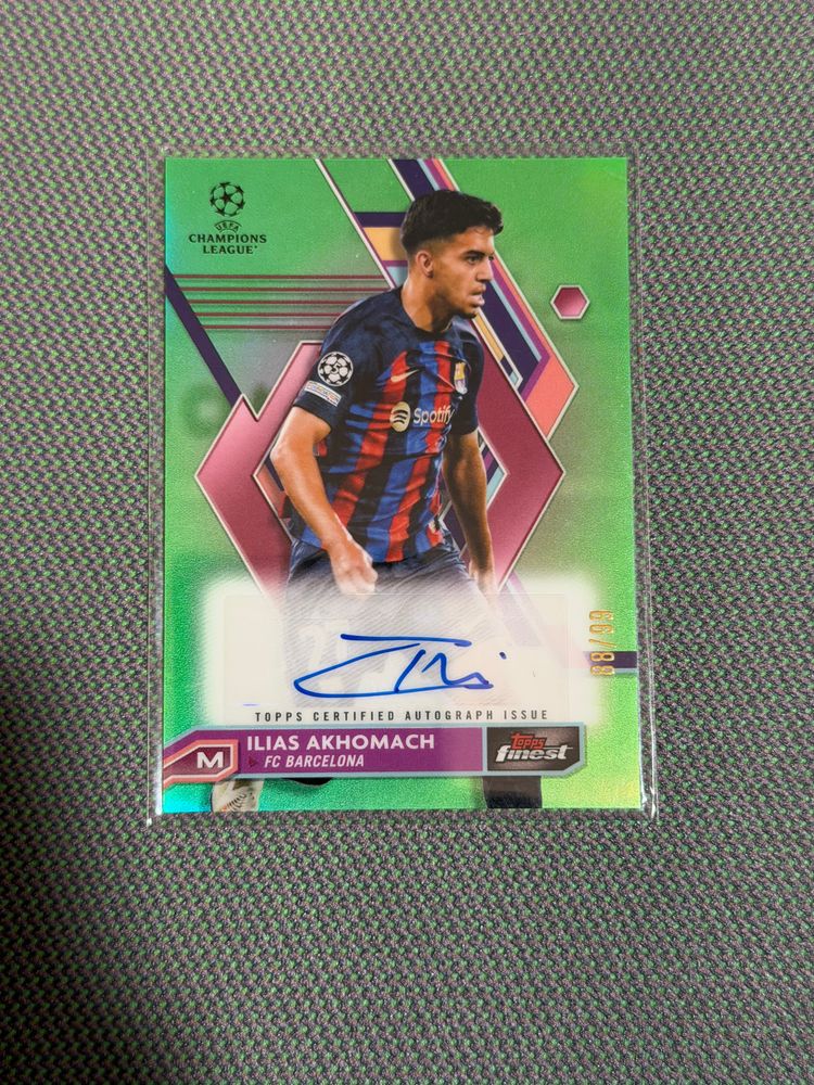 Topps Topps Finest Auto Ilias Akhomach 88/99 product image