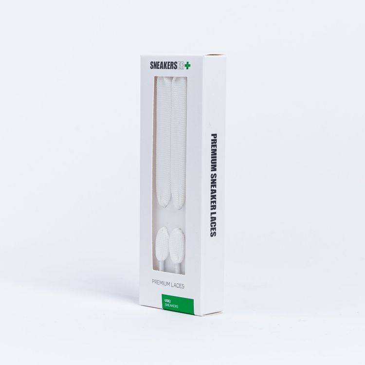 A MCQUEEN STYLE SNEAKER LACES 130CM - WHITE 2
