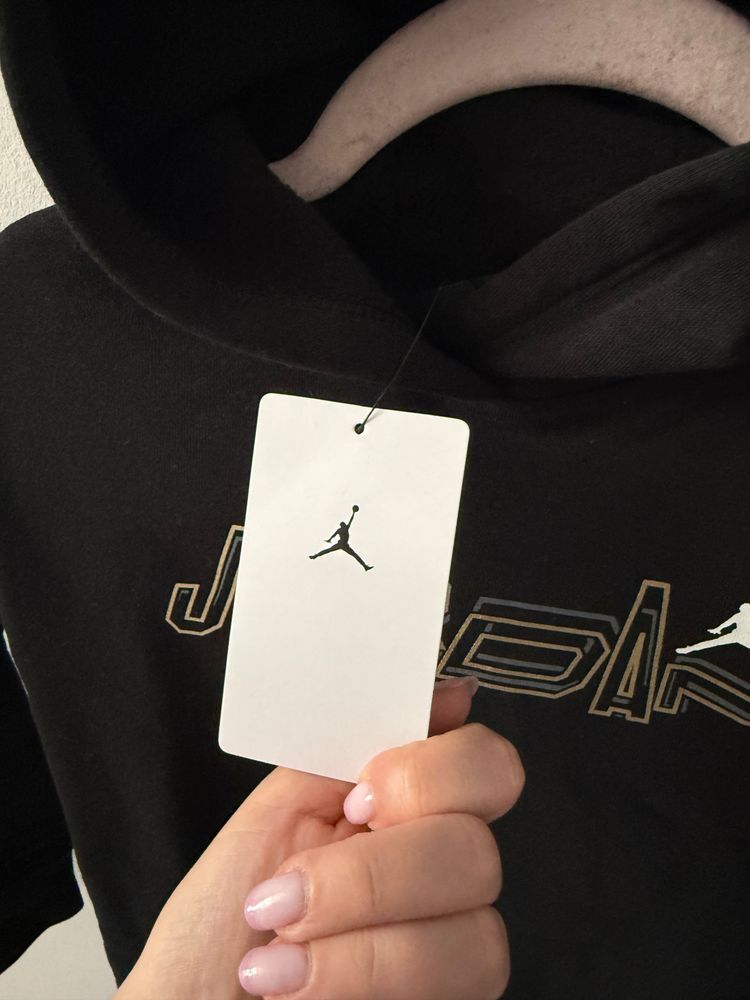 Jordan Kids Black Hoodie bluza dziecięca  image 3