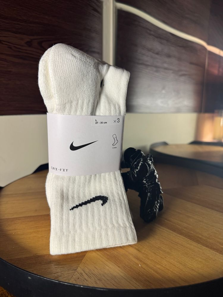 Nike White Socks 3-Pack