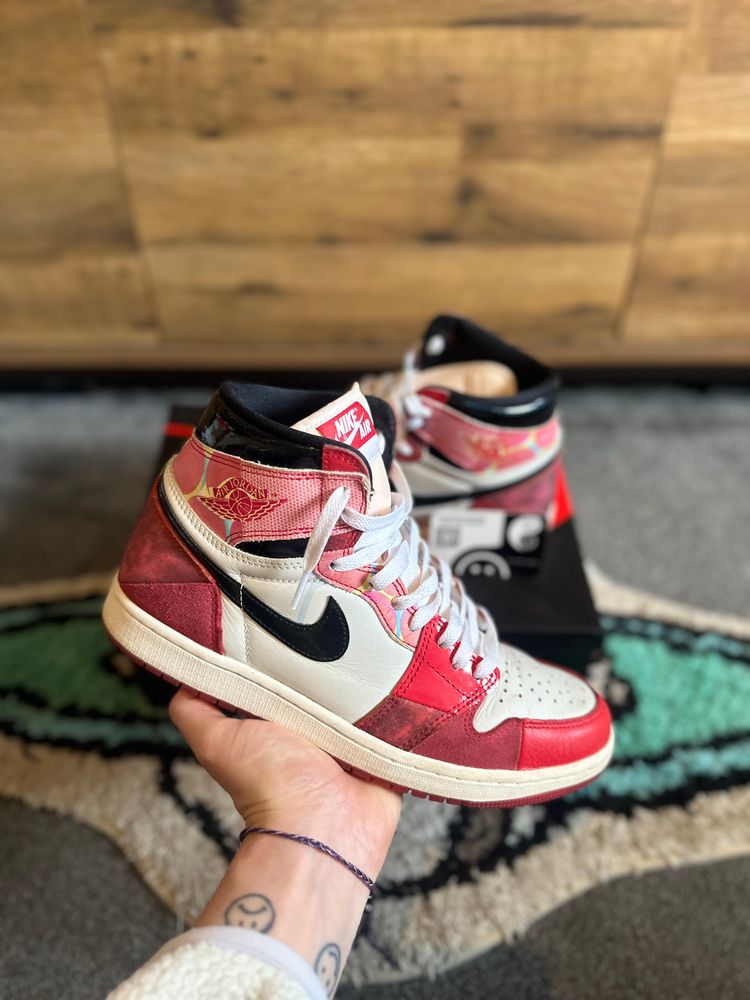 Jordan 1 Retro High “Spider-Man Across the Spider-Verse” U.K. 8.5