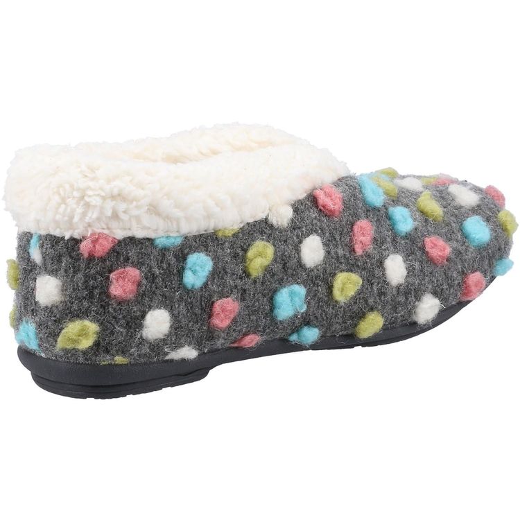 Fleet & Foster Snowberry Ladies Slipper 8