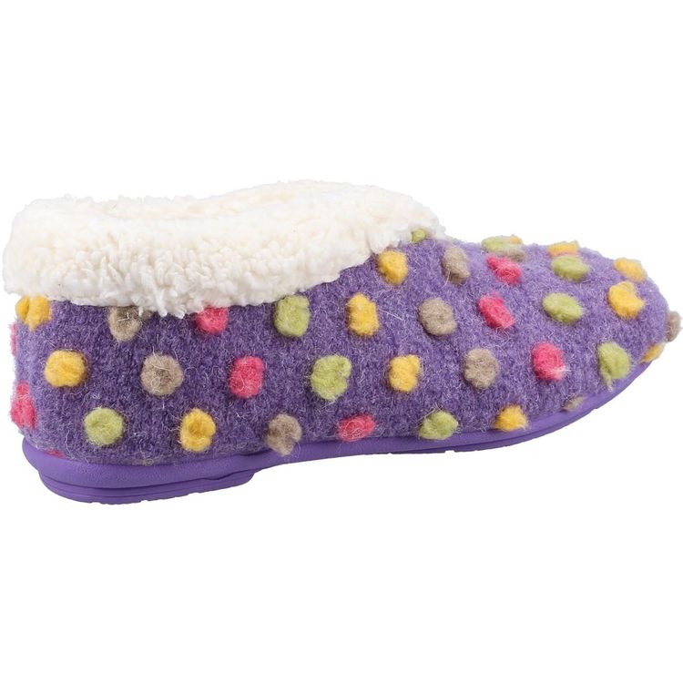 Fleet & Foster Snowberry Ladies Slipper 4