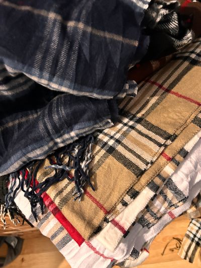 Burberrys Cashmere Scarves Rrp £550.00