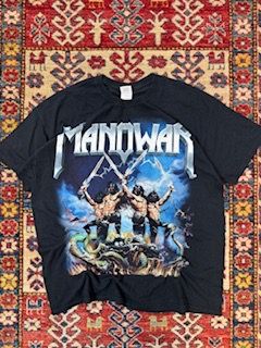 Black Manowar Band T-Shirt
