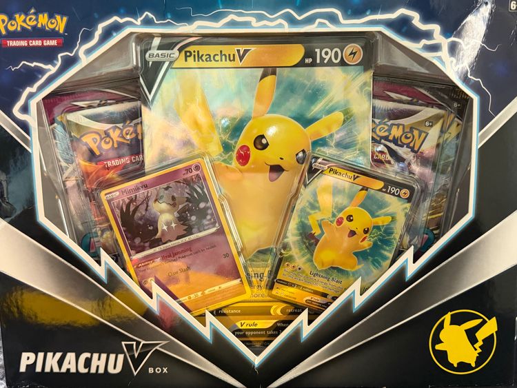 Pikachu v box  image 1