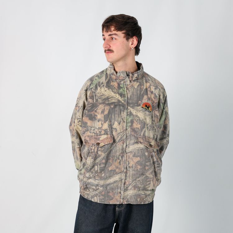 Brown 90s Realtree Heavy Jacket (L)
