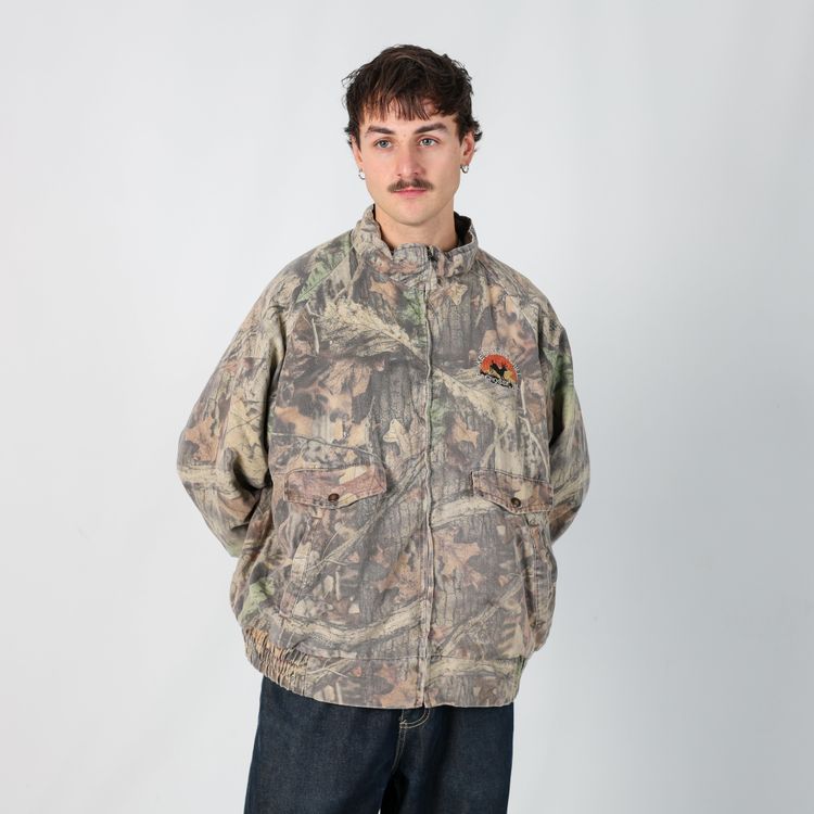 Brown 90s Realtree Heavy Jacket (L) 3