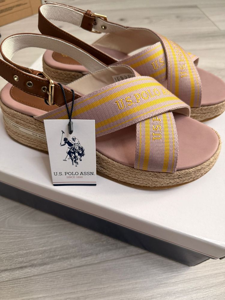 Sandały damskie Espadryle U.S. Polo Assn. Women'S Wedge Sandals  imagen 2