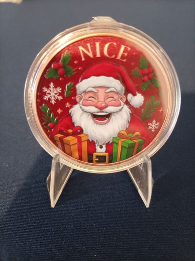 1 oz copper Santa Claus Themed Collectible Coins