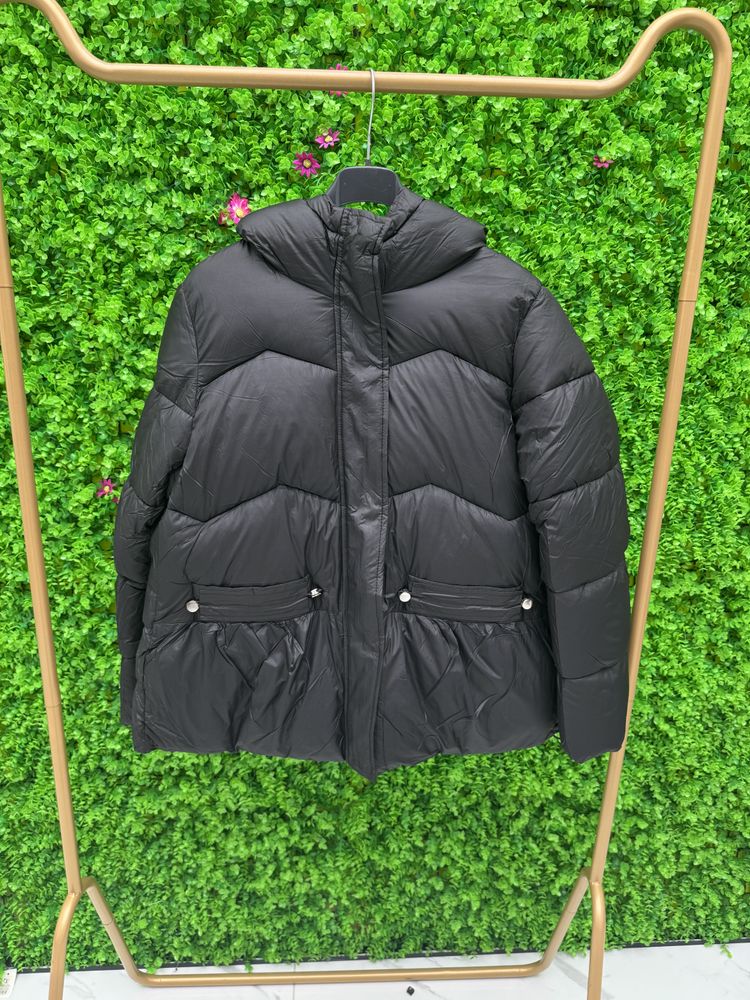 Puffa black puffer jacket product image